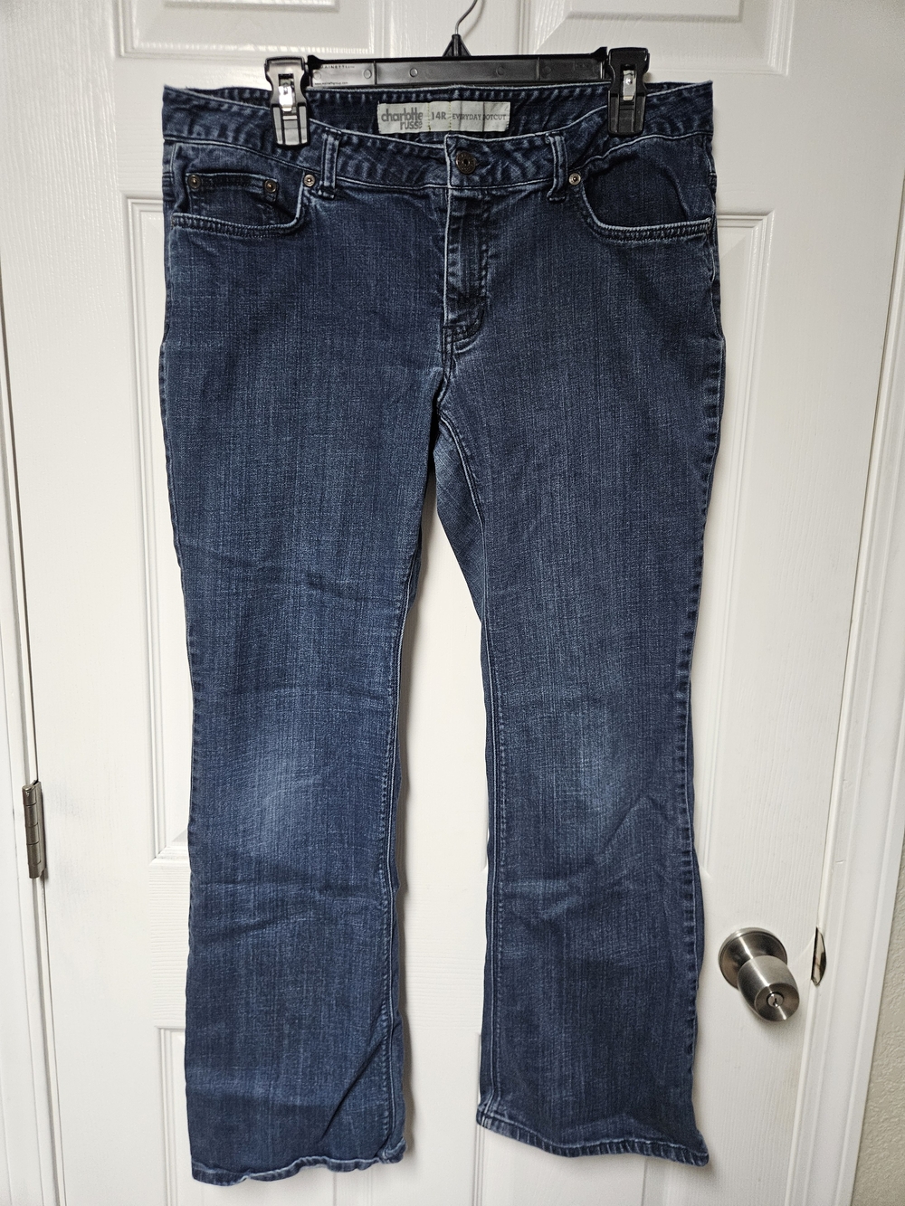 Charlotte Russe Dark Blue Bootcut Jeans